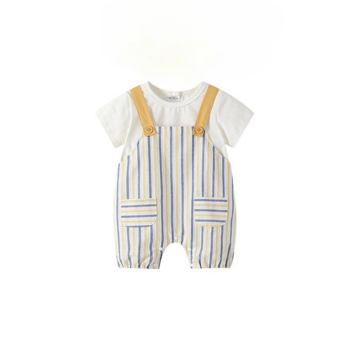 Sunny Stripes Overall