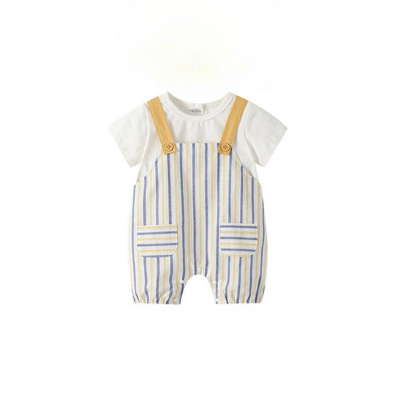 Sunny Stripes Overall